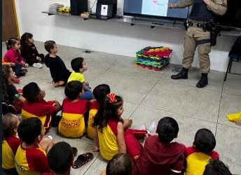 Polícia Militar promove palestra sobre prevenção ao abuso sexual de crianças