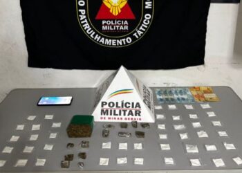 Homem suspeito de tráfico de drogas é preso no bairro Alvorada, em Formiga