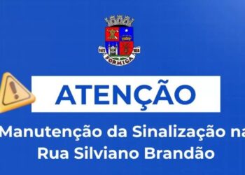 Formiga: rua Silviano Brandão recebe manutenção da sinalização horizontal