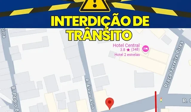 SAAE anuncia interdição parcial na Rua General Carneiro para manutenção emergencial