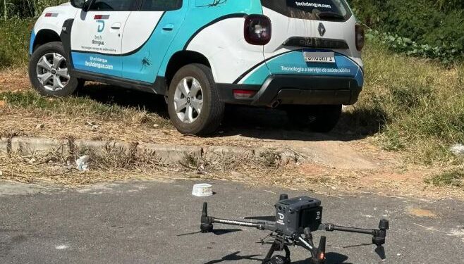Formiga inova no combate à dengue com uso de drones em áreas de risco elevado