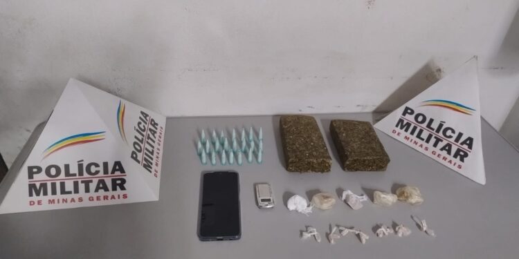 Homem é preso por tráfico de drogas em posto de combustível na BR-354, em Formiga