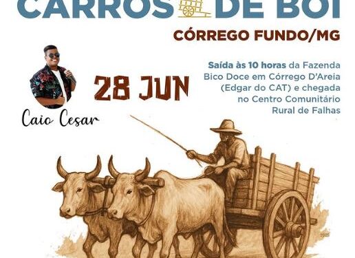 10º Encontro de Carros de Boi de Córrego Fundo acontece no próximo sábado