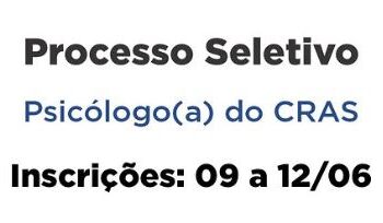 Prefeitura de Córrego Fundo abre inscrições para Processo Seletivo Simplificado para psicólogo