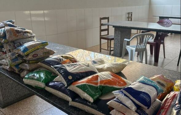 Córrego Fundo: entrega de donativos é feita ao Lar São Vicente de Paulo