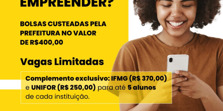 Prefeitura de Formiga lança bolsas para incentivar estudantes empreendedores