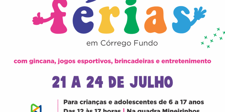 Córrego Fundo realiza a 3ª edição da colônia de férias