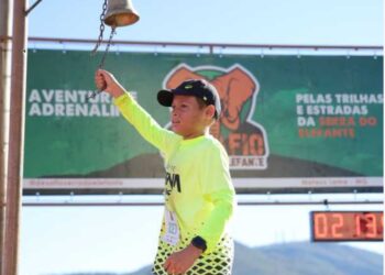 Atleta de apenas 10 anos, de Formiga, conquista pódio em competição com percurso de 12 km