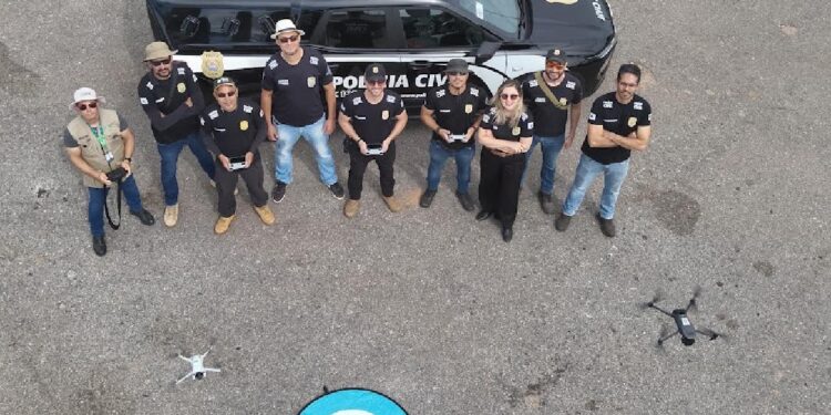 Policiais civis de Bom Despacho recebem treinamento intensivo no uso de drones