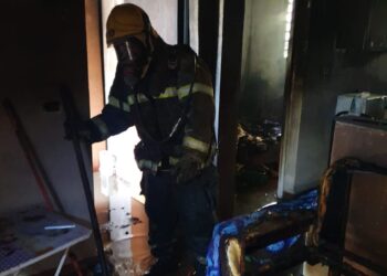 Morador incendeia própria casa após desavença familiar em Formiga