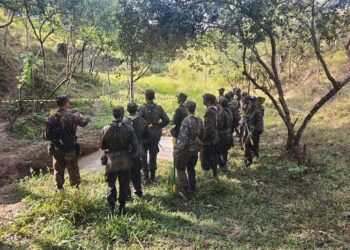 Corpo de Bombeiros de Formiga presta apoio em atividade de campo do Tiro de Guerra 04-030