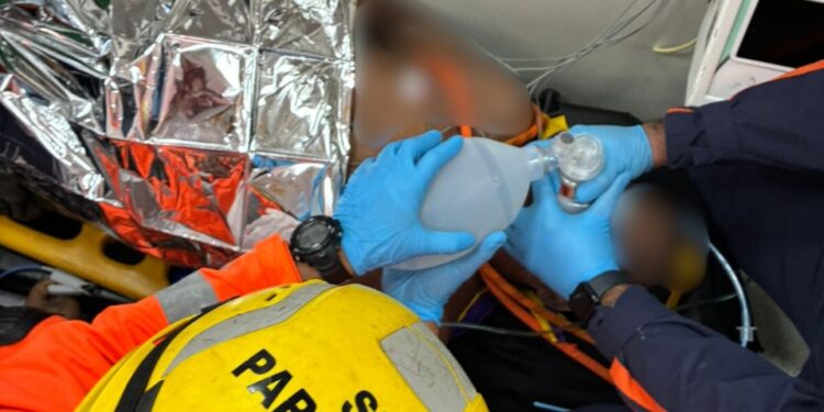 Bombeiros e Samu atuam em ocorrência de parada cardiorrespiratória em Campo Belo