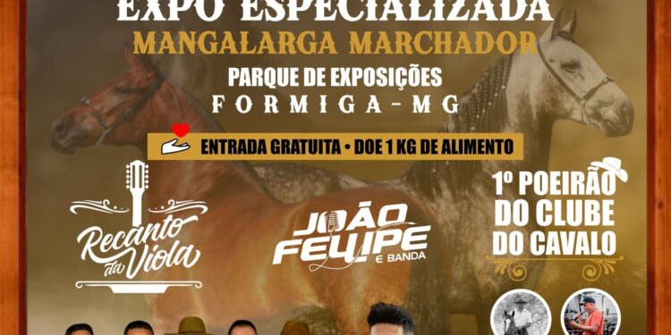 Expo Mangalarga Marchador e Poeirão agitam o Parque de Exposições com shows e entrada gratuita
