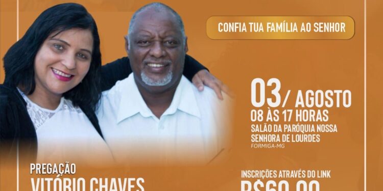 RCC promove III Encontro para Casais da Forania de Formiga no dia 3 de agosto