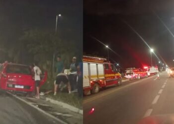 Acidente deixa seis feridos na BR-494 em Divinópolis; criança fica em estado grave