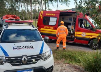 Mulher é socorrida pelos Bombeiros após relatar possível violência sexual na zona rural de Formiga