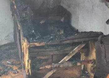 Briga entre parentes termina com um ‘esfaqueado’ com espátula de pedreiro e casa incendiada em Minas