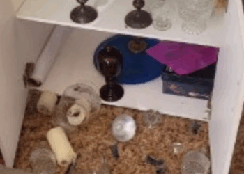 Homem invade igreja, furta dízimo e é preso na zona rural de Carmo do Cajuru na segunda-feira