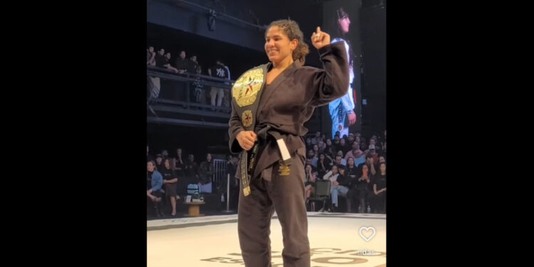 Thalyta Silva conquista cinturão no BJJ Stars e confirma fase brilhante no Jiu-Jitsu