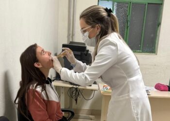 Ação de saúde bucal é realizada na E.E. Padre José Sangali em Córrego Fundo