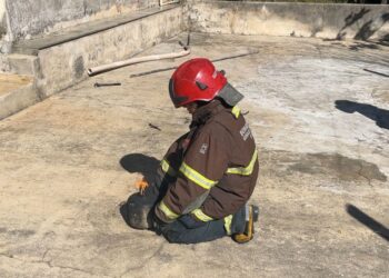 Bombeiros atendem ocorrência de incêndio em vaso de pressão no bairro Novo Horizonte em Formiga