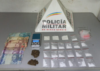 Suspeito de 18 anos é preso por tráfico de drogas durante patrulhamento no Mangabeiras