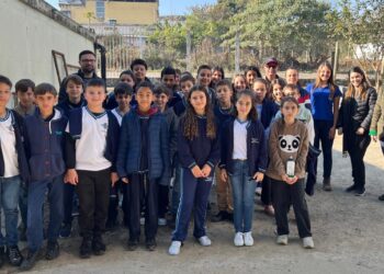 Estudantes de Córrego Fundo visitam Centro de Tratamento de Água do SAAE