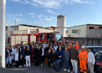 Bombeiros realizam simulado de evacuação na UPA de Formiga