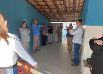 Atividade coletiva é realizada no NASF de Córrego Fundo