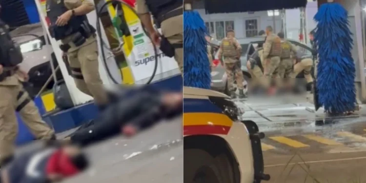 Confronto entre PM e criminosos em Araguari tem cinco mortos e dois policiais feridos