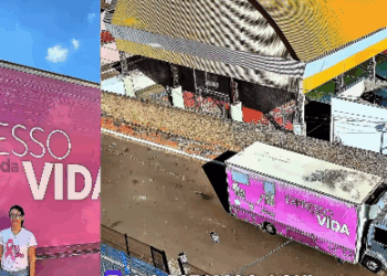 Carreta da Santa Casa de Passos leva rastreamento de câncer de mama a Pimenta