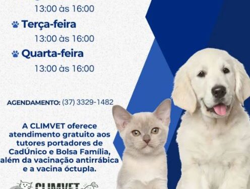 Clínica de Medicina Veterinária do Unifor-MG retorna com os atendimentos