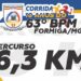 Última semana de inscrições para a Corrida do 63º BPM em Formiga