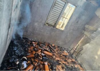 Jovem suspeito de atear fogo na casa da ex-companheira é preso em Formiga