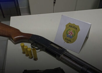 Polícia Civil apreende armas e munições com suspeito de ameaçar moradores na zona rural de Pains