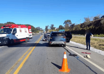Motociclista de 61 anos morre em colisão frontal na BR-354, em Campo Belo
