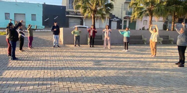 Córrego Fundo: atividade física e auriculoterapia marcam encontro do grupo Saúde em Foco