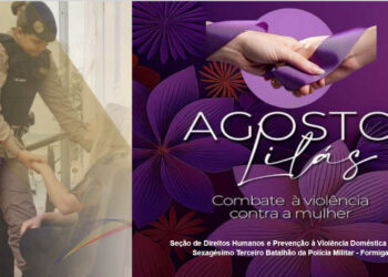 Agosto Lilás: PMMG intensifica combate à violência contra a mulher em Minas Gerais