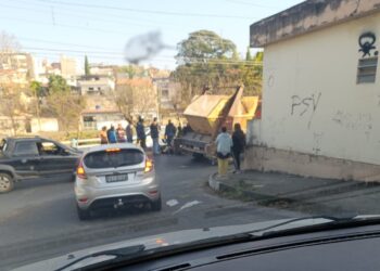 Acidente é registrado na avenida Geraldo Almeida em Formiga