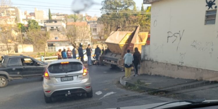 Acidente é registrado na avenida Geraldo Almeida em Formiga