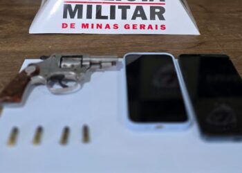 PM desenvolve operação em Iguatama para coibir o tráfico de drogas e porte ilegal de arma de fogo