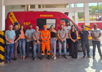 Corpo de Bombeiros ministra palestra sobre segurança em eventos temporários em Formiga