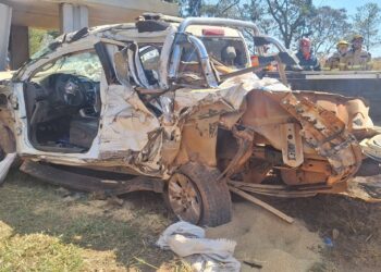 Formiga: acidente envolvendo três veículos deixa dois feridos na MG-050