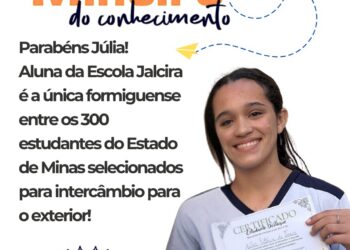 Estudante de Formiga é selecionada para intercâmbio internacional do Governo de Minas