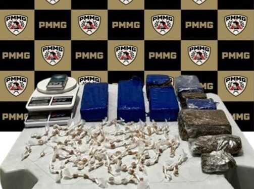 Polícia Militar apreende grande quantidade de drogas no bairro São Luís