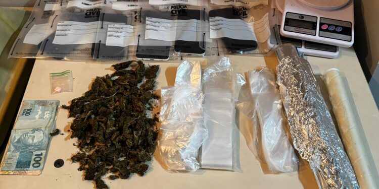 Polícia Militar prende cinco pessoas por envolvimento com o tráfico de drogas em Formiga