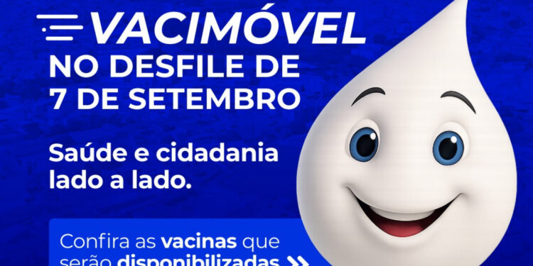 Vacimóvel estará presente no Desfile Cívico de 7 de Setembro