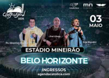Ingressos para o “Cristo é o Show 2026”, no Mineirão, estão esgotados