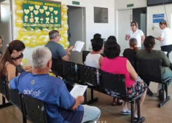 UAPS de Córrego Fundo realiza atividade sobre Setembro Amarelo