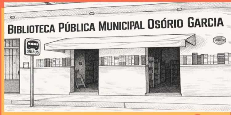 Biblioteca Pública Osório Garcia celebra 19 anos com evento especial aberto à comunidade